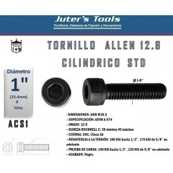 ALLEN CILINDRICO 1-8"...