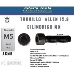 ALLEN CILINDRICO M5-0.8...