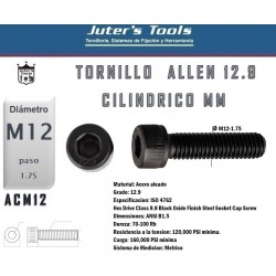 ALLEN CILINDRICO M12-1.75...