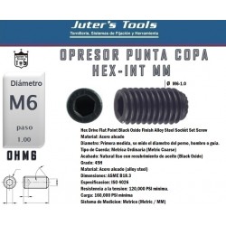 PRESOR HEXAGONAL PUNTA COPA M6-1.0