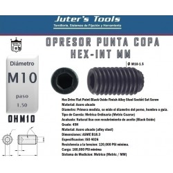 PRESOR HEXAGONAL PUNTA COPA M10-1.5