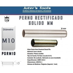 PERNO SOLIDO RECTIFICADO M10