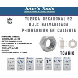 TUERCA HEXAGONAL G2...