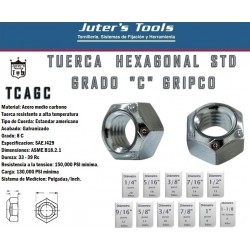 TUERCA GRIPCO HEXAGONAL...