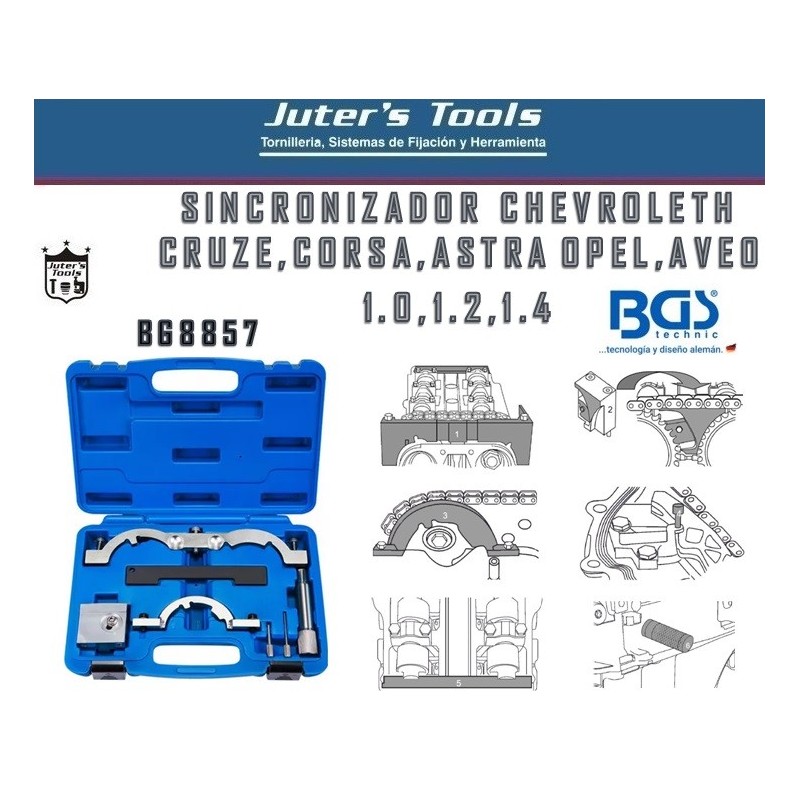 BGS 8857 SINCRONIZADOR CRUZE- ASTRA- CORSA- AVEO