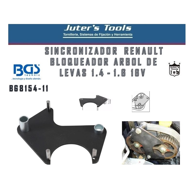 SINCRONIZADOR PARA RENAULT 1.4 - 1.6 16V 8154-11