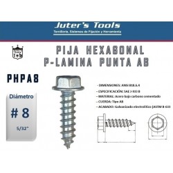 PIJA HEXAGONAL PARA LAMINA PUNTA AB #8