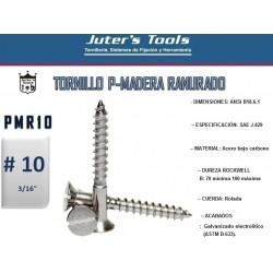 PIJA PARA MADERA RANURADA#10