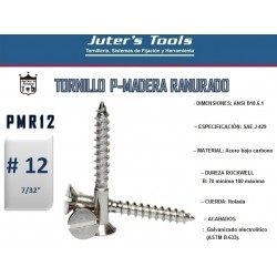 PIJA PARA MADERA RANURADA#12