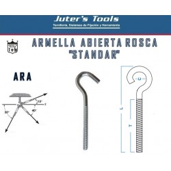 ARA Armella Abierta Rosca Estandar