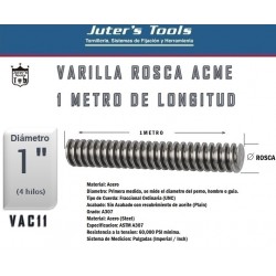 VARILLA ROSCA ACME 1-4H X 1MTO