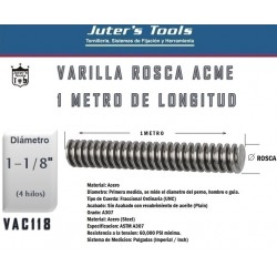 VARILLA ROSCA ACME 1-1/8-4H...