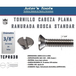 TORNILLO CABEZA PLANA...