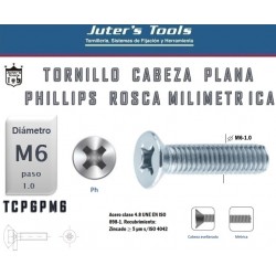 TORNILLO CABEZA PLANA...