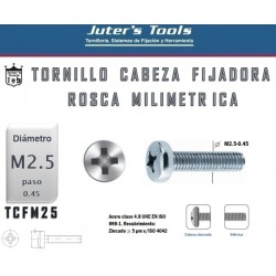 TORNILLO CABEZA FIJADORA...