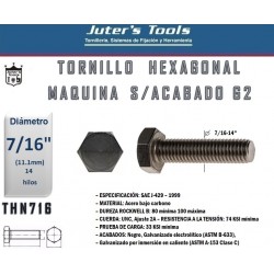 TORNILLO HEXAGONAL MAQUINA...