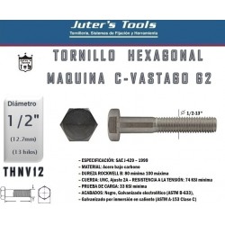 TORNILLO HEXAGONAL MAQUINA SAE G2 1/2-13" C-VASTAGO