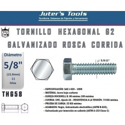 TORNILLO HEXAGONAL G2 GALV....