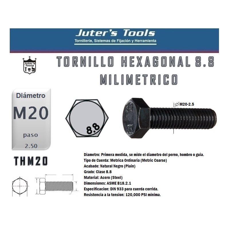 TORNILLO M20-2.5