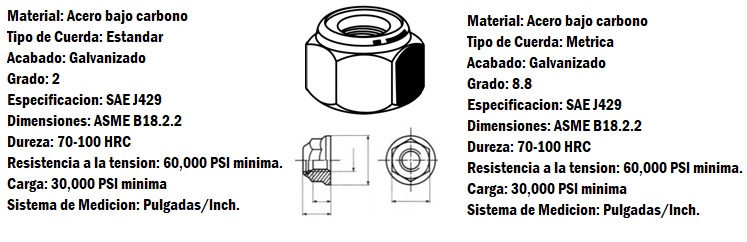 TUERCA DE SEGURIDAD